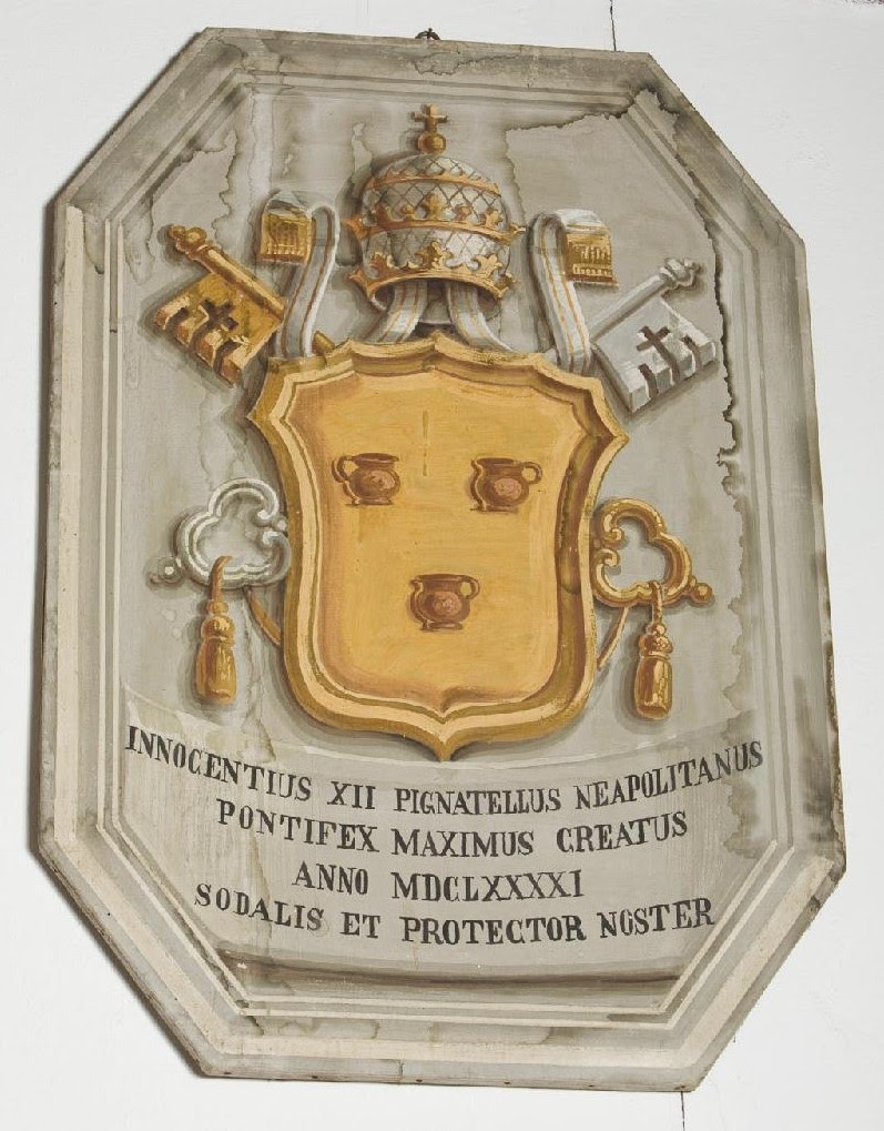 Documento con sigillo della famiglia Pignatelli