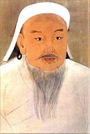 Ritratto di Gengis Khan, fondatore dell’Impero mongolo